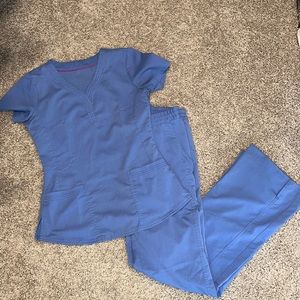 Healing Hands Ciel blue scrubs